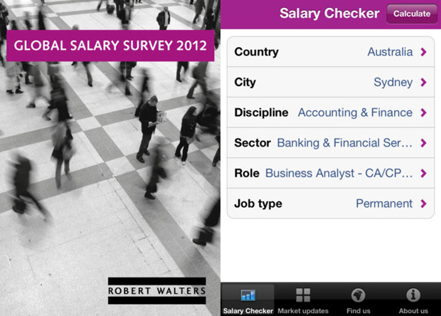 Salary Survey app