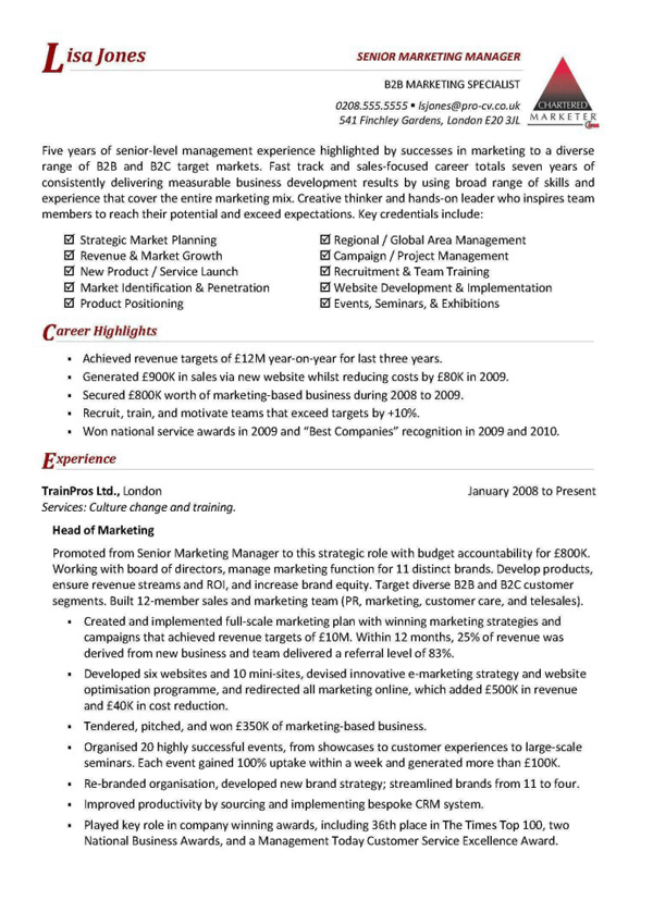 Australian Professional Cv Format  How to format your resume