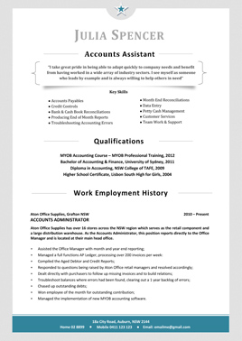 resume template 3