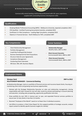 sample resume template 5