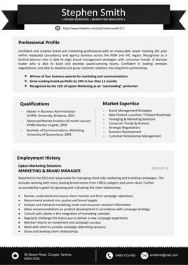 resume template 8